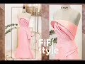 FiFi Style : Thiết kế đầm cưới xếp 3D đơn giản