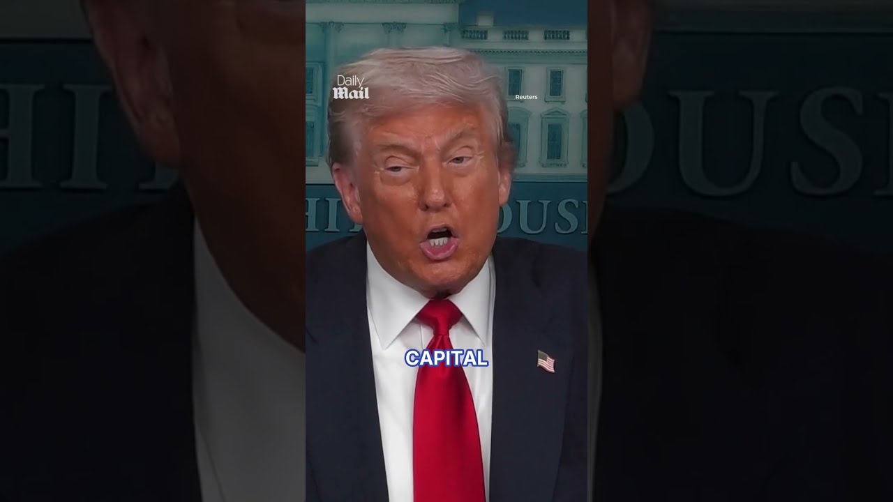 President Trump Announces Federal Takeover Of DC Police Department