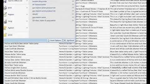 Creating a Google Shopping Feed Manually