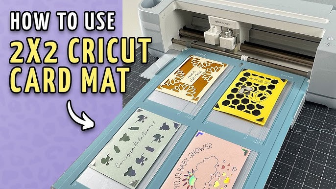 How To Use Cricut Joy Card Mat On Cricut Maker And Cricut Explore Air 2 -  Easy Hack 