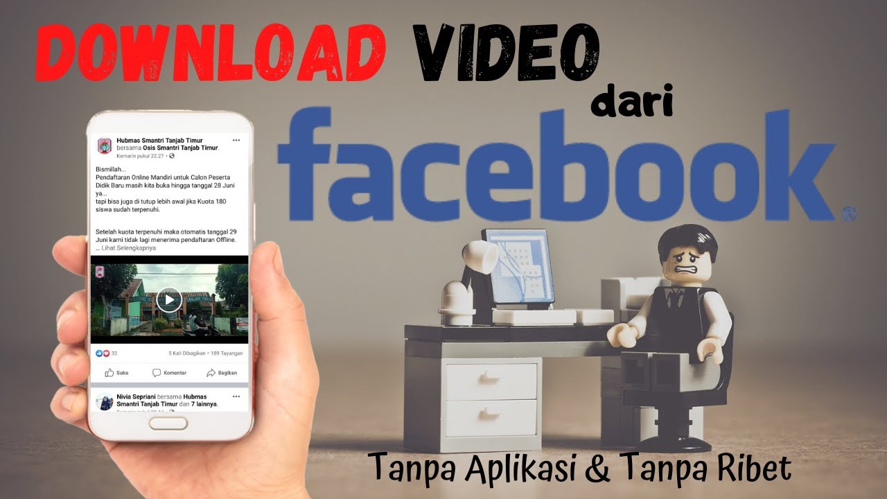 Cara Download Video dari Facebook di Android tanpa Aplikasi - YouTube