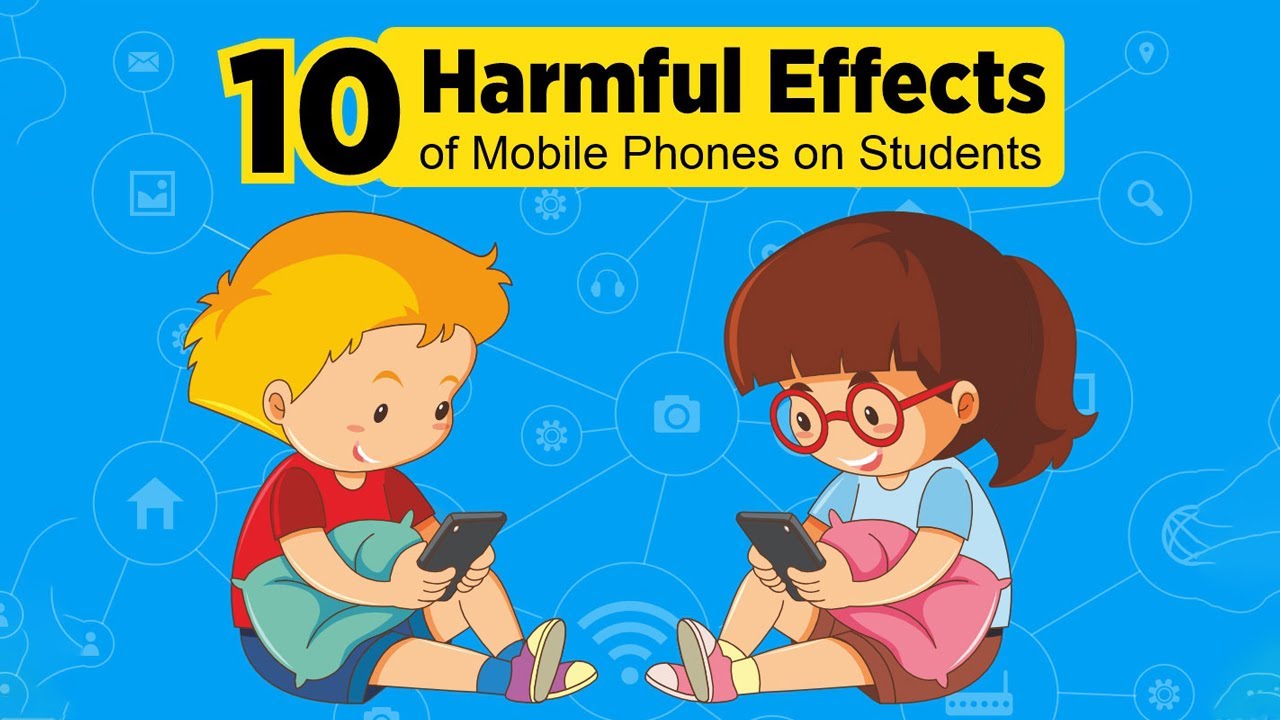 10 harmful effects of mobile phones on students - YouTube