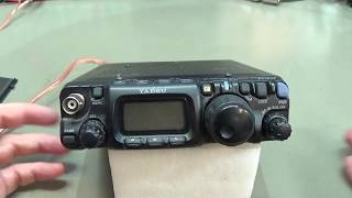 #195 a totally dead Yaesu FT817 with a prior repair attempt fixed