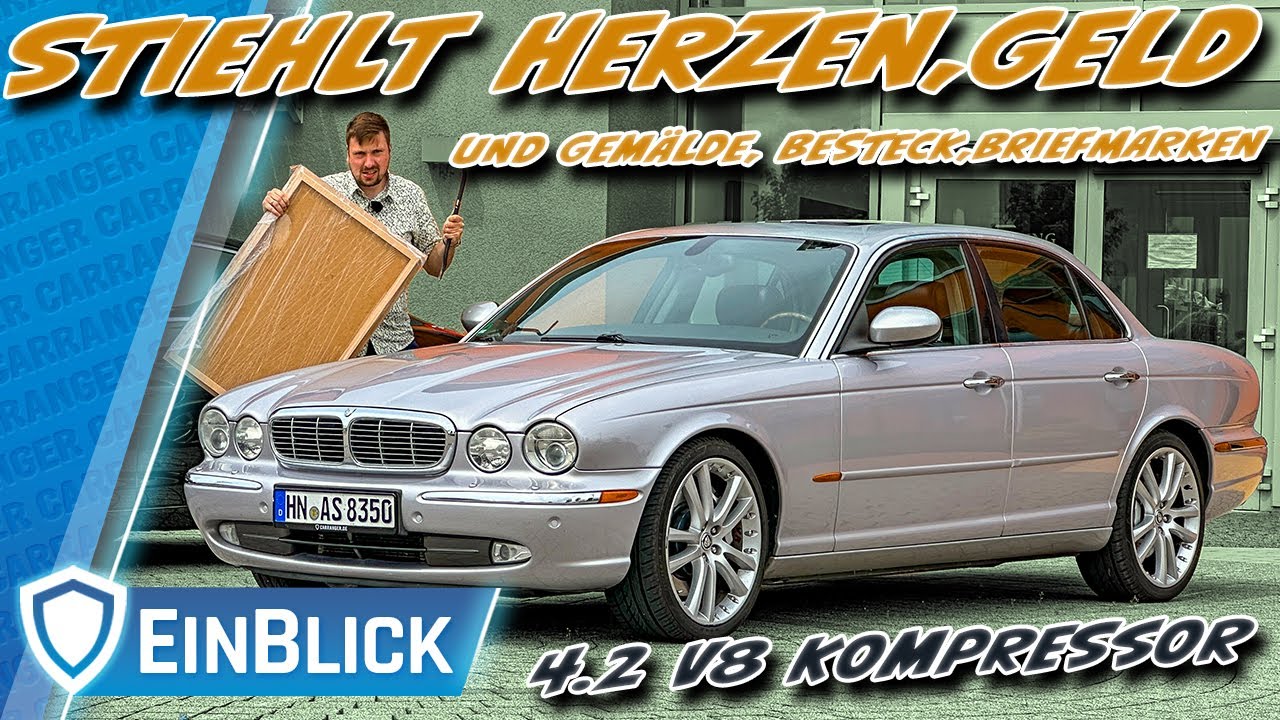 LEICHT & SCHÖN! Jaguar XJ X350 Super V8 (2005) - Das BESTE aus 2 Welten? Tradition und Moderne!