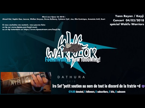Concert de Yann Rayon/Kayji spécial Wakfu Warriors