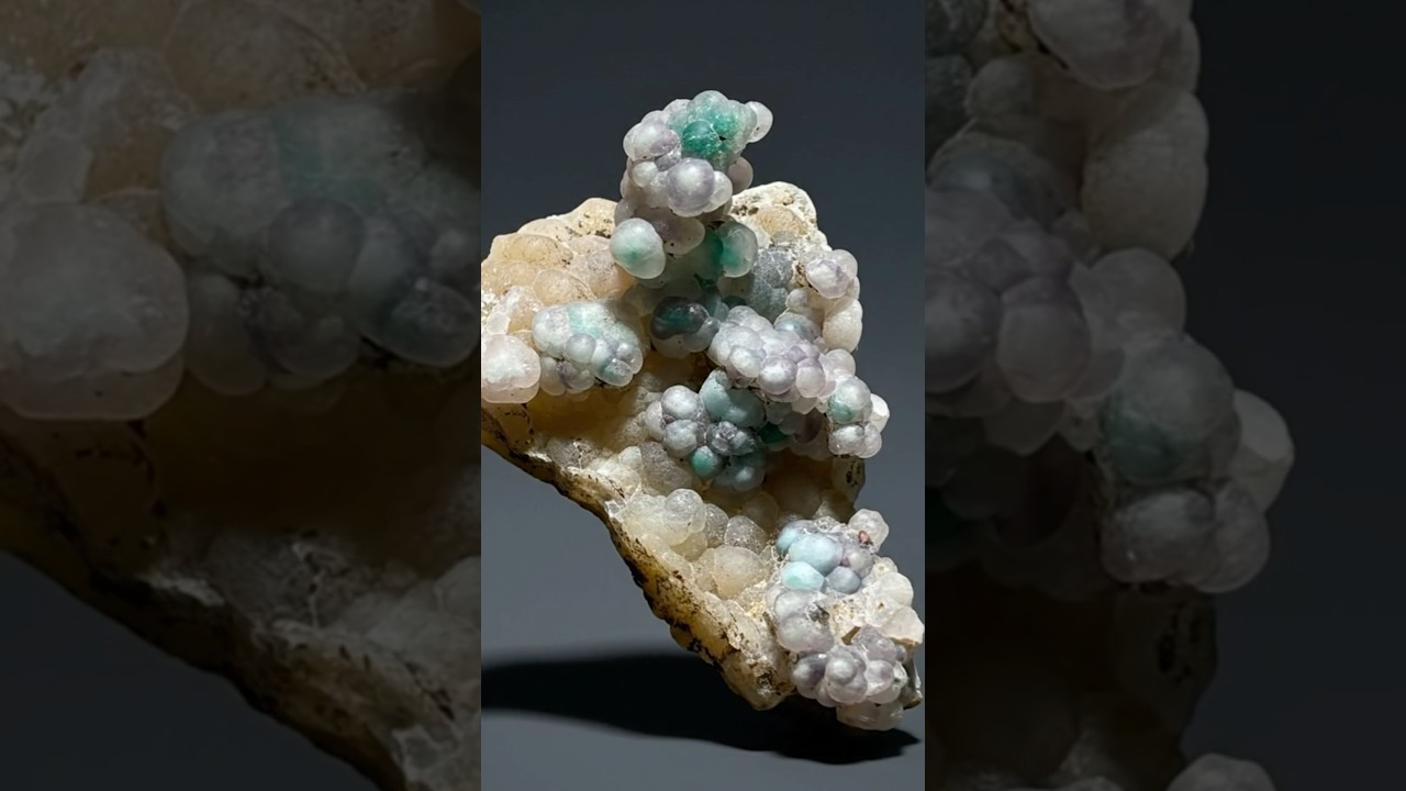 High-Grade Chrysocolla in Botryoidal Chalcedony | Indonesian Copper Mineral Showcase