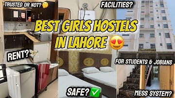 Best Girls Hostels in Lahore| Affordable, Safe & Trusted Hostels? #hostel