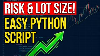 Execute Lot Size &amp; Risk with Python # trending #learning #trading #coding 