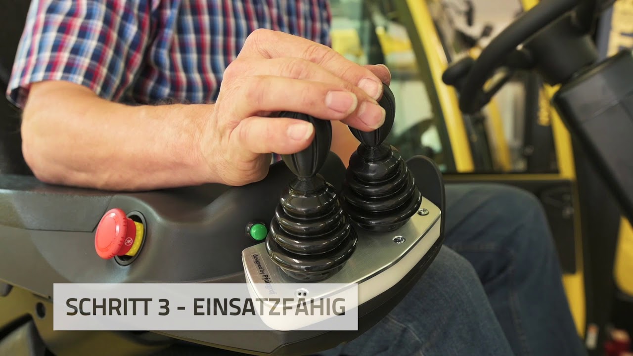 4-Wege Steuerhebel - Präsentation SVS Stapler