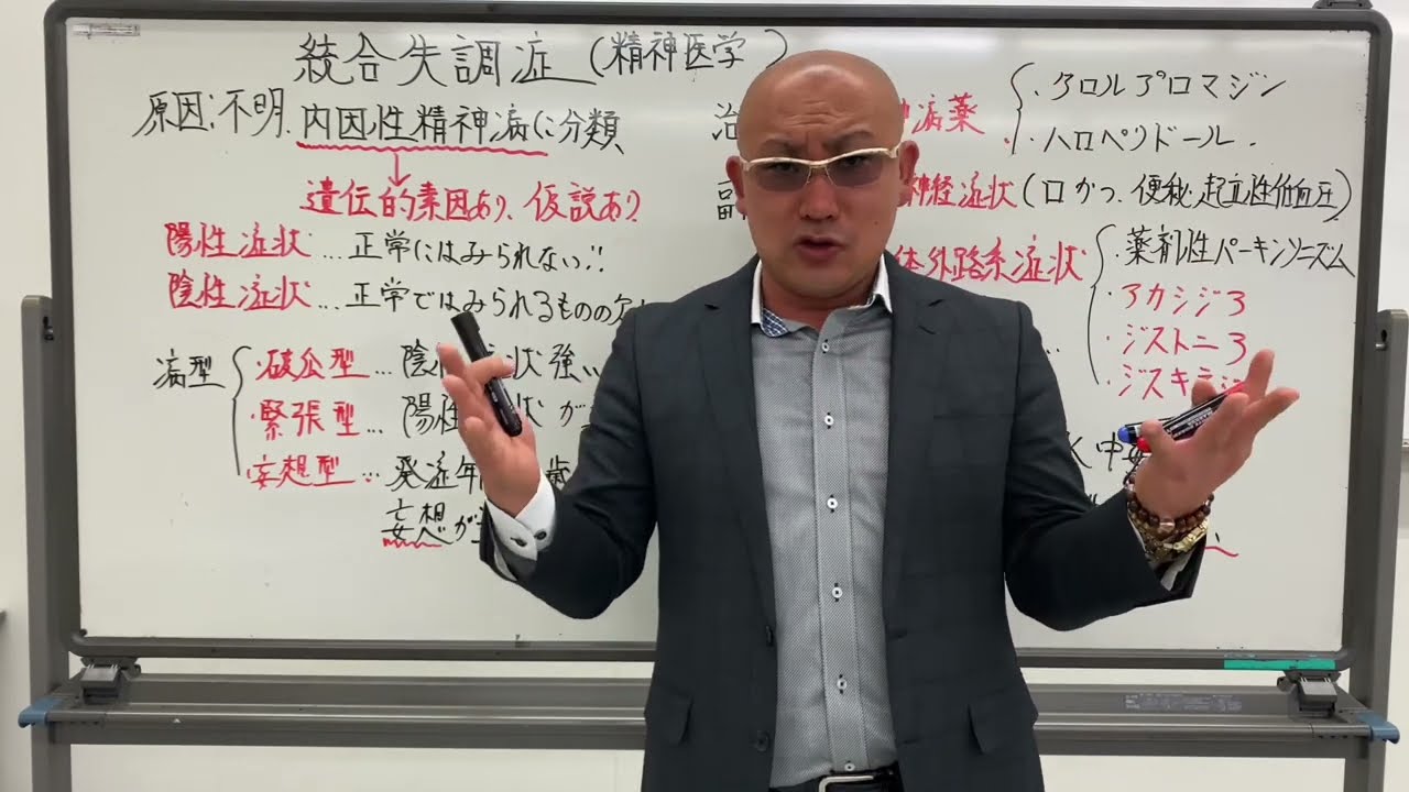 #統合失調症について（精神医学）OT.PT国家試験対策専門塾『賢人塾』