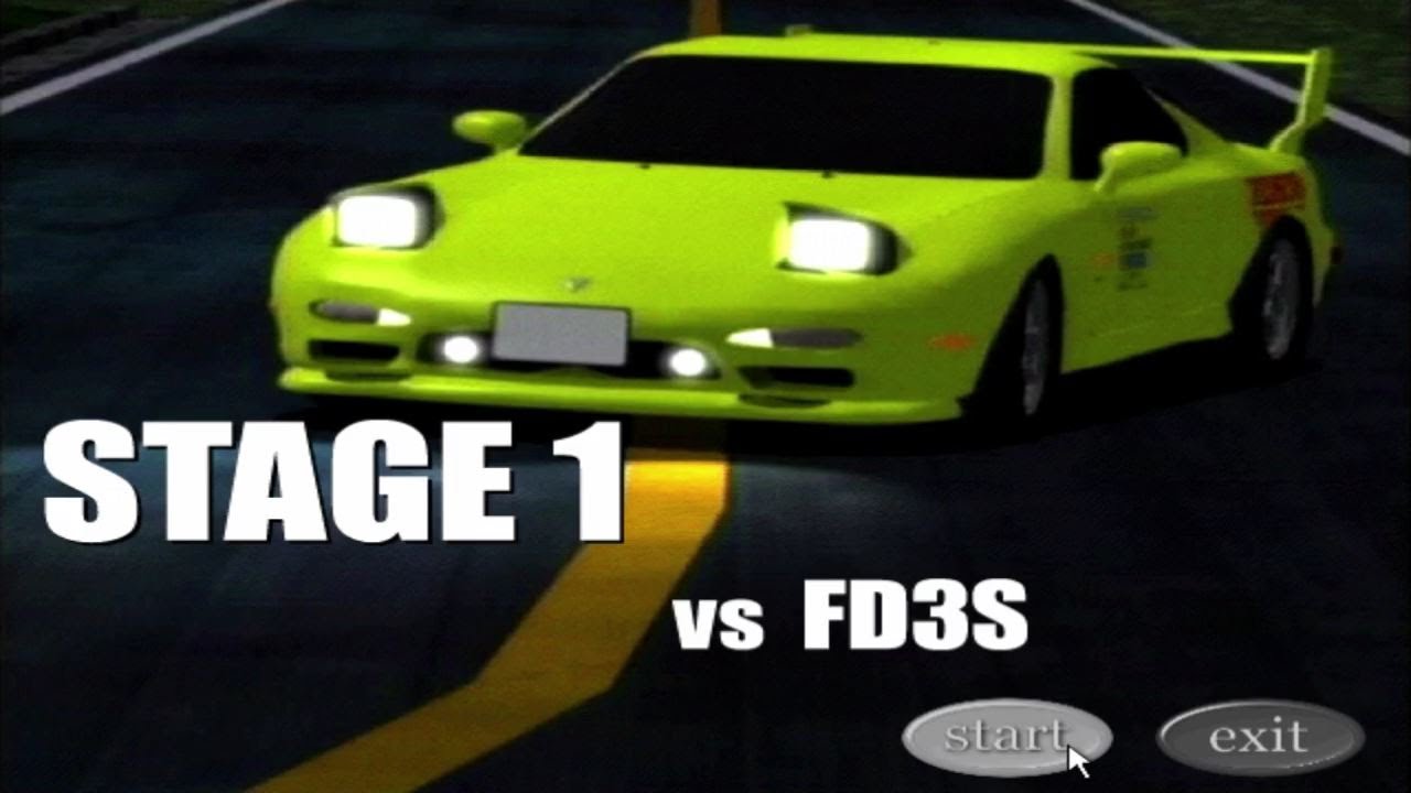 PS2「頭文字D 高橋涼介のタイピング最速理論」の動画 - GAMEMAN
