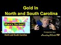 Where to Find Gold In North and South Carolina (Gold maps)