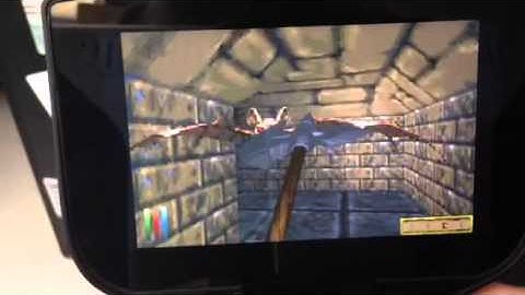 TES2:Daggerfall running on NVIDIA Shield Portable