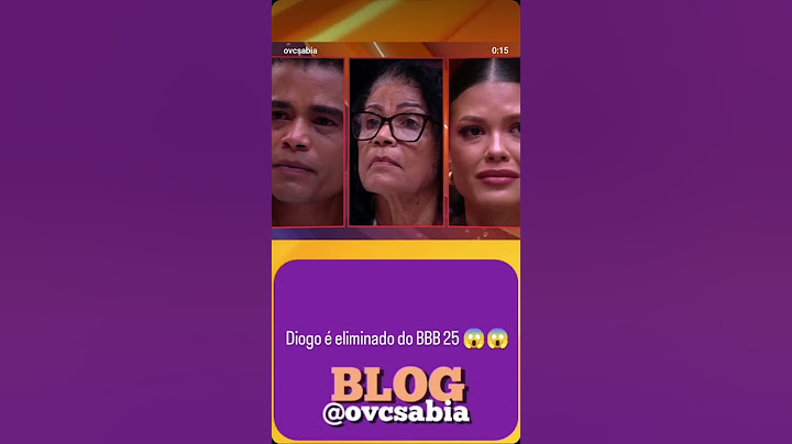 Chocadoooooo! Com 43,93% dos votos, Diogo Almeida é o 8º eliminado do #BBB25.