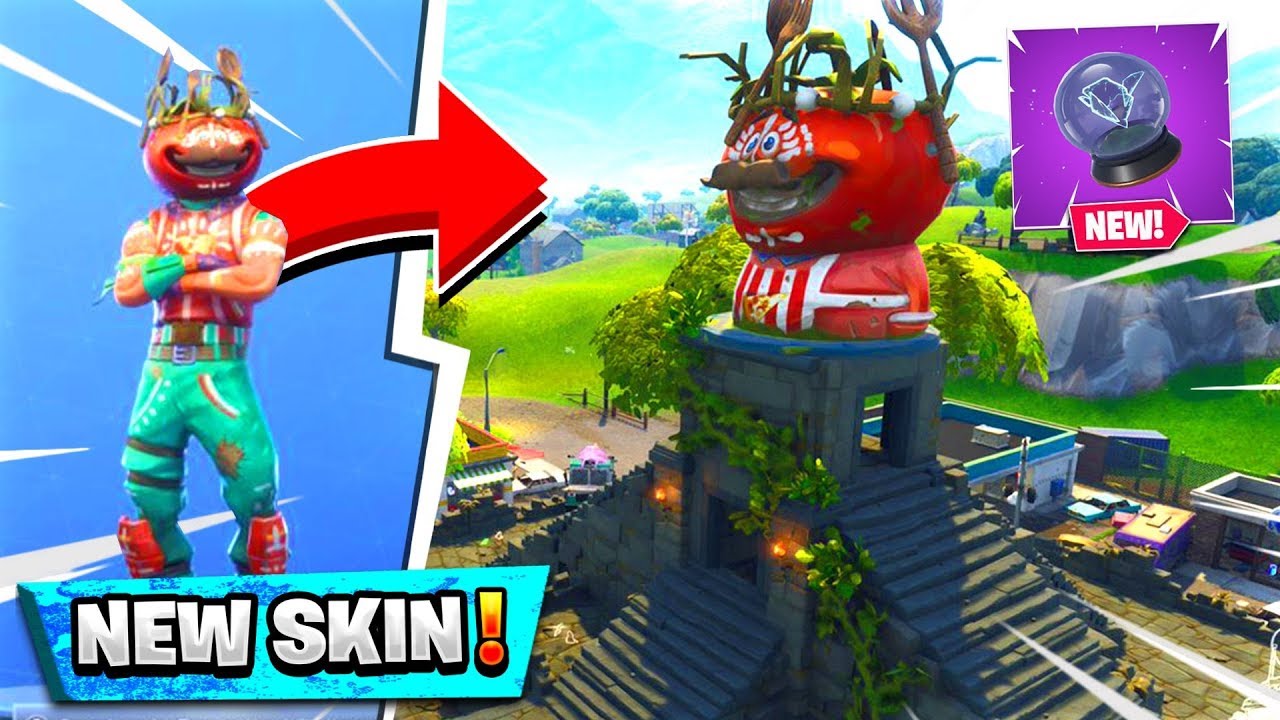 Fortnite New Tomato Head Updated Tomato Town Tomato Temple In - updated tomato town tomato temple in fortnite battle royale