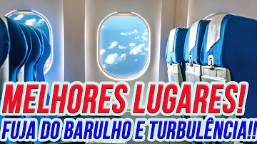 Qual o melhor lugar para se sentar no avião?