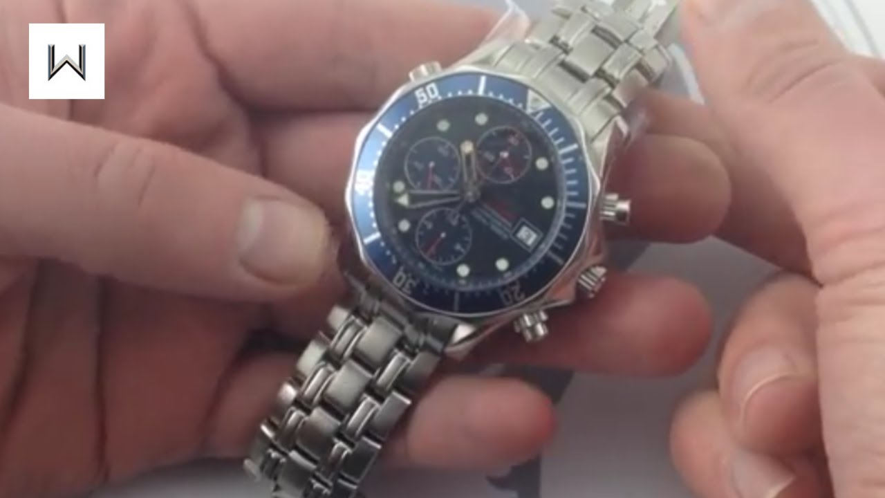 Omega Seamaster Professional 300M Chronograph 2599.80.00 Luxury Watch ...