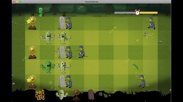 Glitch Garden(Plants vs Zombies Replica) Unity Game Project