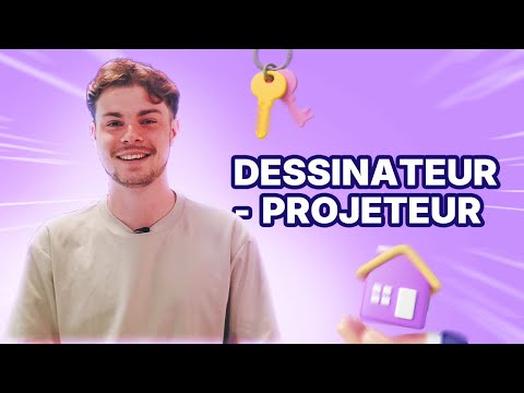 Miniature de la vidéo DESSINATEUR-PROJETEUR : tout savoir sur le métier (missions, salaire, journée type)