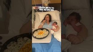 Surprise New Mom After Birth Of Newborn Baby Girl 