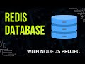 Redis database complete explanation with node js project #database #nodejs