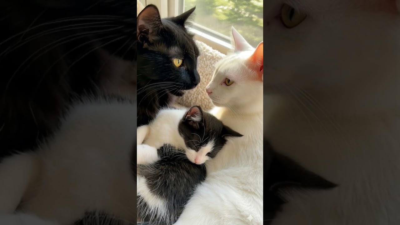 What is the reason for the couple's cat leaving their baby behind?
