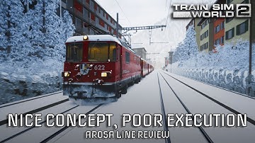 Arosa Line Review - Train Sim World 2