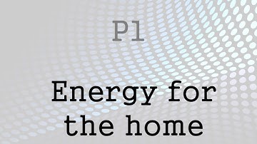 GCSE Physics Key Words OCR Gateway P1 Energy for the home