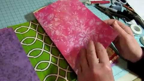 Start to Finish Glue Books: Sewing in the Signatures