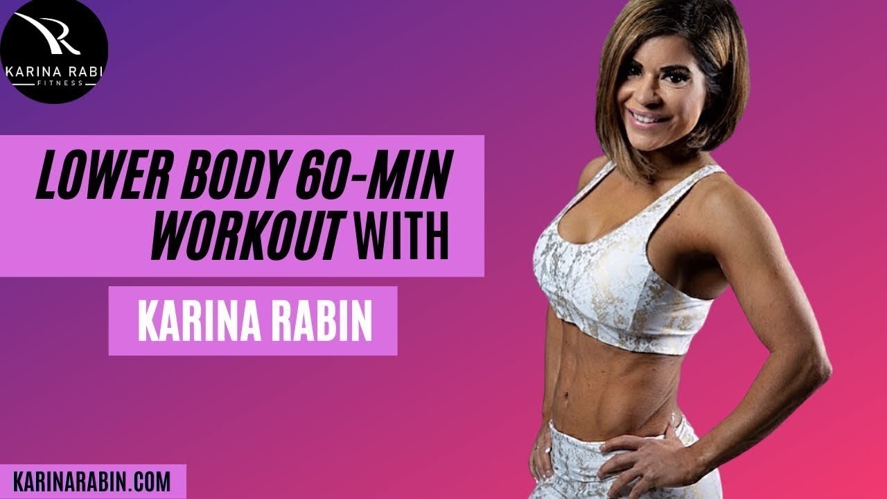 Leg Training Day - Live Workout By Fitness Coach Karina Rabin 