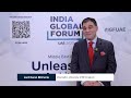 Lord karan bilimoria chancellor university of birmingham at igf mea  unleashing ambitions 2023