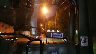 On board 2015 Nova LFS 8270 on the S57 to Port Richmond (Front View)