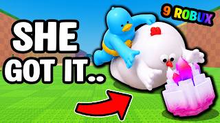 9 ROBUX got her INSANE EGG in STEAL A BABY EGG...