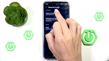 TCL 605 – How to Show Battery Percentage in Status Bar