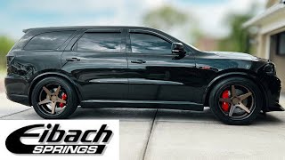 Installing Lowering Springs on my (2022 SRT Durango 392) - Eibach Pro Series