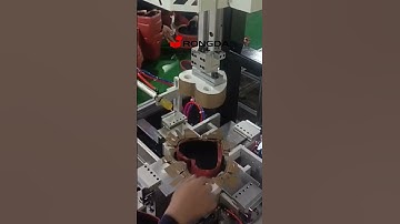 RONGDA Heart Shaped Box Wrapping Machine rigid box making line