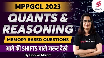 MPPGCL EXAM ANALYSIS 2023 | 28 April Shift-1 Non Tech Analysis |MPPGCL Quants Memory Based Questions