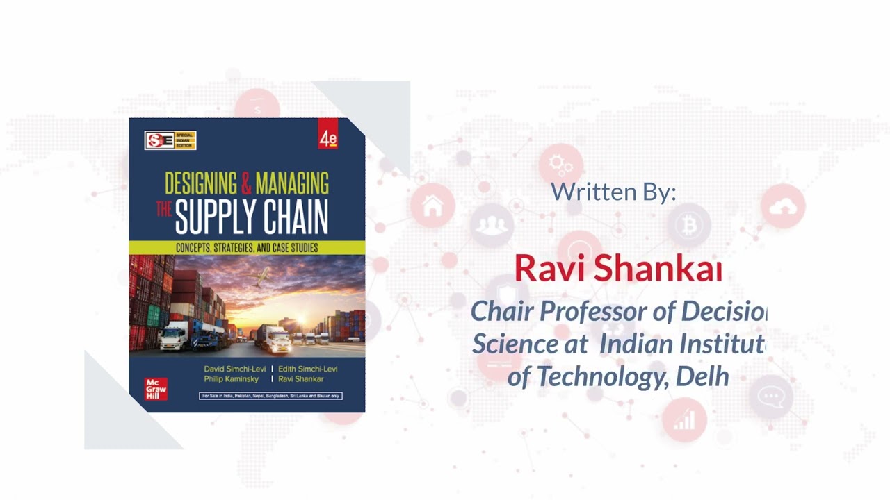 Designing & Managing the Supply Chain: Concepts, Strategies &Case studies  by Levi |Kaminsky |Shankar - YouTube