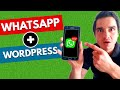 Botón De WHATSAPP En WordPress [GRATIS 2021] 🟢💬