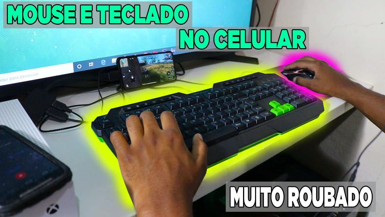 COMO JOGAR FREE FIRE NO TECLADO DO PC 