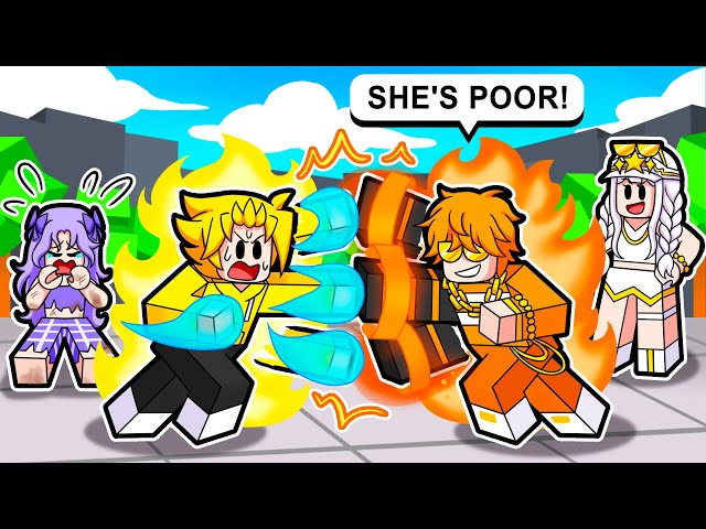 Rich GUY Broke Up With His Poor Girlfriend in Roblox Saitama Battlegrounds.. So I Did THIS! class=