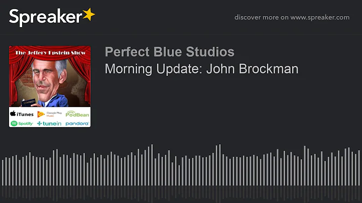 Morning Update: John Brockman