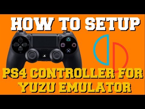 How To Setup A Ps4 Controller For Yuzu Emulator Switch Emulator Pc Ps4 Controller Pc Youtube