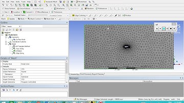 ANSYS FLUENT 2D analysis of flow over an airfoil for beginnners