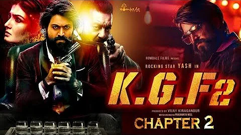 KGF 2 movie in Hindi ll superhit Hindi movie ll ft. Sanjay dutt, yash ll credit - goldmines