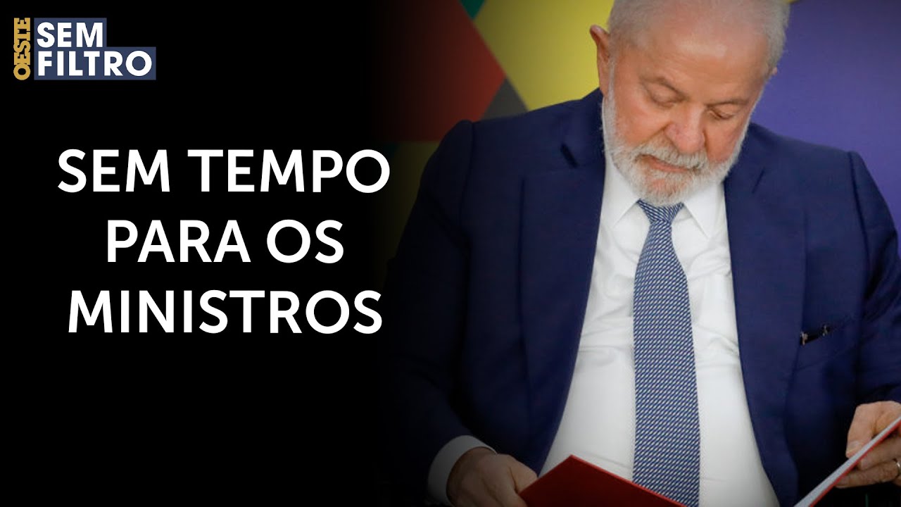 Ministros sofrem para despachar com Lula | #osf