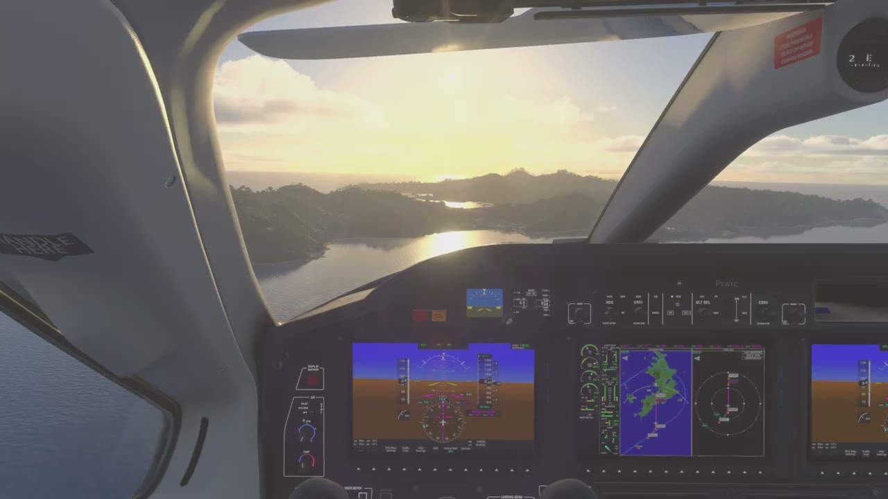 Flight Simulator 2024 - Desafio de pouso São Bartolomeu