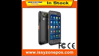 ISSYZONEPOS IPDA037 Android Pos Terminal NFC Industiral Moblie PDA with 2D QR Zebra Barcode Scanner @IssyzonePOS
