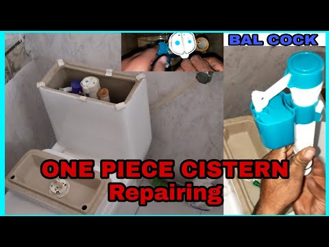 How to Consiled Tak Repair |  One Piece Plush Tank Repair | Consiled tank kese repair kare Hindi me
