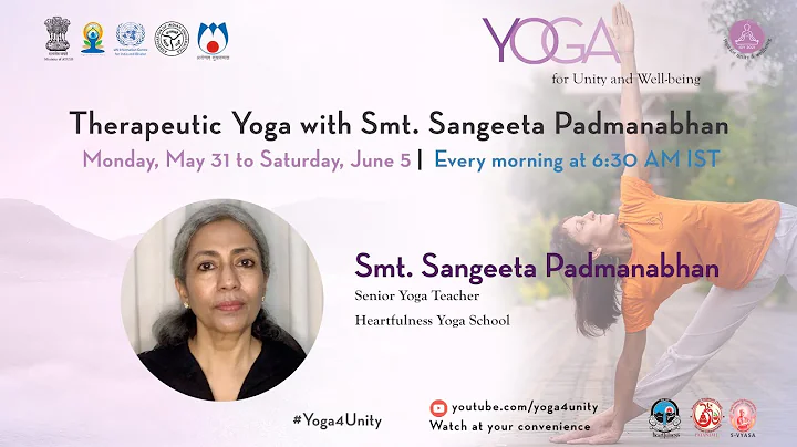 125-Yoga for Weight Loss Class1 by Smt. Sangeeta Padmanabhan|Yoga for Unity&Well-being...  Heartfulness